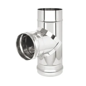 Одностенный тройник d=150 90°